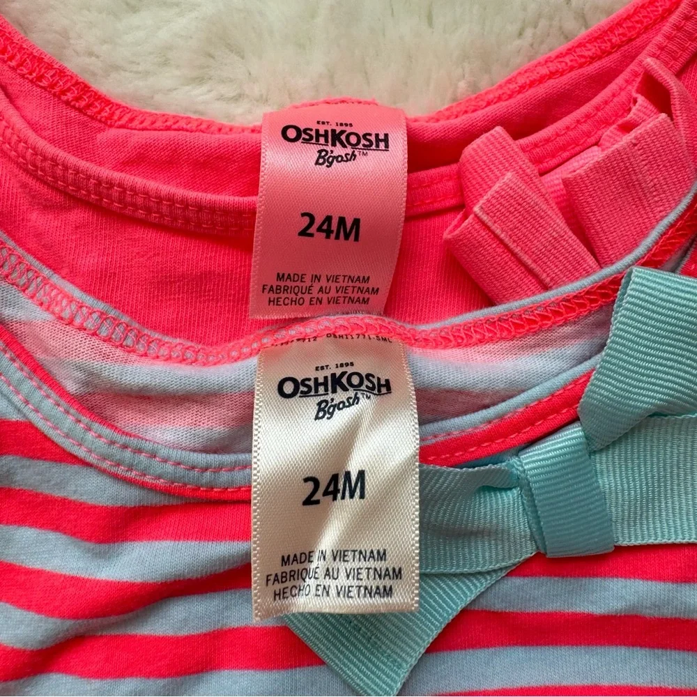 The Children’s Place‎ and Oshkosh 24M Summer Tops & Skorts Bundle EUC